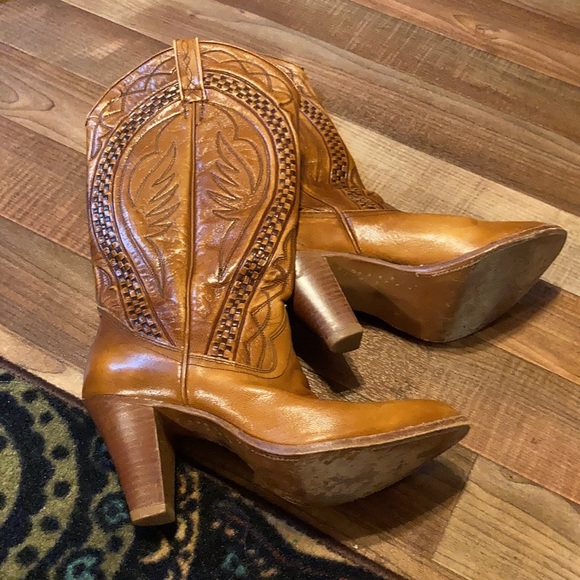 Vintage Dan Post western boots size 6M - Picture 11 of 12